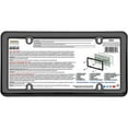thumbnail image 2 of Cruiser Accessories Nouveau Valu-Pak License Plate Frames, Black Plastic, 2 of 3