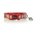 thumbnail image 2 of Dog Owners Outdoor Gear 890283 Super Light Weight Dog Collar, Multi Color Stripped - Large, 2 of 6