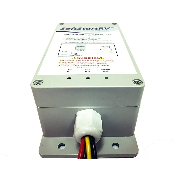 Soft Start for RV Air Conditioner, Briidea Soft Starter Enables Easy Start An A/C & Appliances on RV Power with A Small Generator