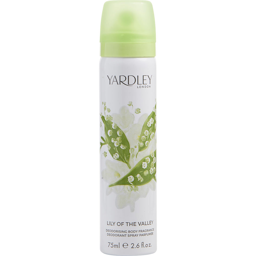 Yardley Women Lily Of The Valley Body Spray 2.6 Oz (New Packaging) By