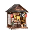 thumbnail image 3 of Music Park Book Nook - 3D Wooden Miniature Japanese Pub Model Kit with LED Lights, DIY Artistic Dollhouse, Collectible Display & Premium Gift for Adults, 3 of 5