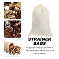 thumbnail image 3 of unbranded 6Ud Bolsas De Beige De Grado Alimenticio Para Sopa Y Medicina Con Cordón, 3 of 6