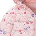 thumbnail image 5 of Staki Toddler Winter Coats Lightweight Puffer Jacket for Baby Infant Kids Toddler Black Jacket Boy 12M,18M,24M,2T,3T,4T,5T,6Y(Pink,3-4 Years), 5 of 7