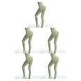 thumbnail image 3 of Qarigey Pantalones de yoga elásticos de cintura alta para correr y correr para mujer, pantalones deportivos hasta los tobillos para niñas, Type2 NO2, 3 of 6