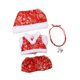 thumbnail image 5 of Ropa festiva para muñecas Ropa para muñecas Juguete de DIY para muñecas Suave Desmontable Lindo para decoración de niños Trajes de muñecas Vestirse, 5 of 7
