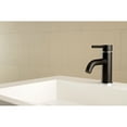 thumbnail image 3 of Fauceture LS8227DL Concord Single-Handle Bathroom Faucet with Push Pop-Up, Matte Black/Polished Chrome, 3 of 5