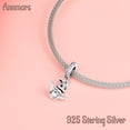thumbnail image 5 of 925 Sterling Silver Rabbit Dangle Charm for Womne's Bracelets Necklaces, 5 of 7