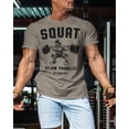 thumbnail image 3 of Gymish Squat Below Parallel Workout Shirt – Funny Gym T-Shirt for Men, Motivational Lifting Tee, Men’s Athletic Workout Apparel, 3 of 5