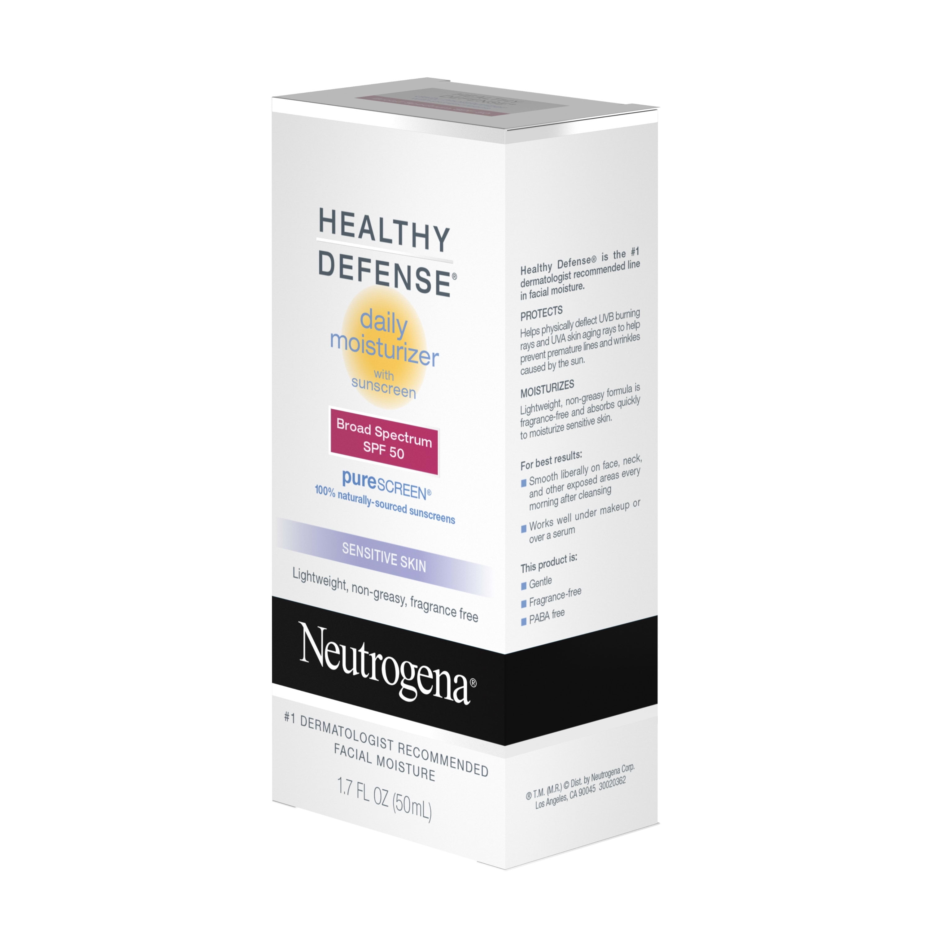 neutrogena healthy defense spf 50
