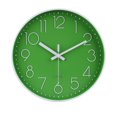 thumbnail image 1 of Reloj de pared Jomparis moderno para oficina, decoración verde, 30 cm, 1 of 7