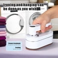 thumbnail image 6 of Supvox Portable Hand Steamer for Clothes with Instant Heat and Powerful Steam in White, 6 of 8