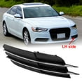 thumbnail image 3 of Car Front Bumper Left Side Grill Cover Black 4G0807681 for Audi A6L C7 2012-2014, 3 of 7