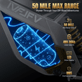 thumbnail image 4 of 3000W Adult Electric Dirt Bike,48V 30Ah Electric Off-Road Dirtbike with Full Suspension & Dual Hydraulic Brakes,42MPH Max Speed & 50 Miles Range,for Adults and Teens,, 4 of 12