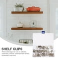 thumbnail image 3 of GOOHOCHY  Shelf Support Pegs Pin Kit Bracket Pins Shelves for Cabinets White, 3 of 8