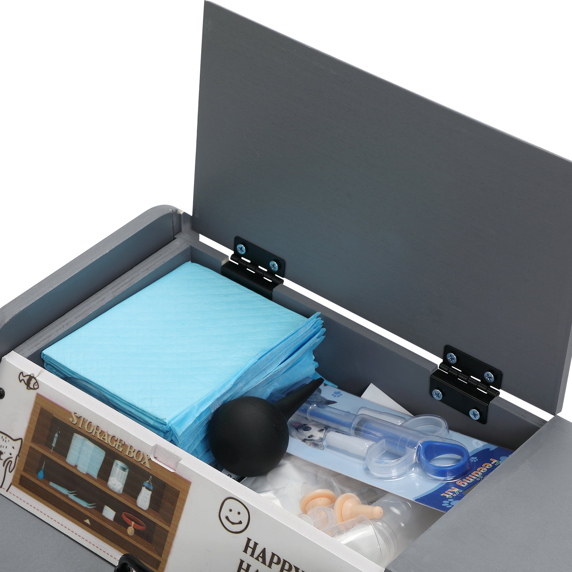 COZIWOW Pet Brooder Incubator for Puppies, Kittens & Chicks Temperature Controlled with Lamp