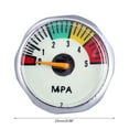 thumbnail image 5 of UNTERING Gas Cylinder Pressure Gauge Propane-Tank Gauge for Cylinder BBQ Gas-Grill Leak Detector Pressure Meter -/- Thread, 5 of 6