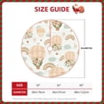 thumbnail image 4 of Bingfone Christmas Tree Skirt Mat Christmas Decoration Interior 48"-Air Balloon And Flower, 4 of 8