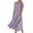 Purple, variant on Aloohaidyvio Wedding Guest Dresses for Women,Womens Summer Casual Sleeveless Round Neck Pocket Dress Beach Casual Maxi Sundress, Womens Dresses