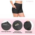 thumbnail image 5 of ALWAYS Women's 3" Soft Yoga Shorts with Side Pockets Black M, 5 of 7