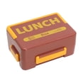 thumbnail image 2 of Portaalmuerzos de plástico portátil para alimentos, con múltiples compartimentos, sello hermético, apto para microondas, incluye juego de cubiertos, verde, naranja, rosa, marrón., 2 of 6