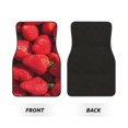 thumbnail image 7 of Salouo Strawberry Red for 4-Piece Floor Mats, Custom Fit Car Mats All-Weather Car Foot Mats Automotive Floor Mats for Cars, Trucks, SUVs, Vehicle Floor Liner, 7 of 7