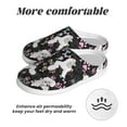 thumbnail image 6 of KLL Cute Poodle Dog Pattern Adult Unisex Cozy Slippers,Fuzzy Slip-on Slippers TPR Sole Slippers Comfort Plush Home Footwear for Indoor & Outdoor-13, 6 of 7
