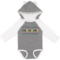 thumbnail image 3 of Inktastic Mardi Gras Mirror Words Boys or Girls Long Sleeve Baby Bodysuit, 3 of 5