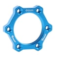 thumbnail image 2 of jinwen Bike Threaded Front/Rear Hub Aluminium Alloy Rotor Flange Adapter Washer Blue 44mm, 2 of 7