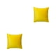 thumbnail image 2 of Kearding Funda de cojín de asiento Funda de almohada de repuesto Amarillo Amarillo 40x40cm 2Conjunto, 2 of 6