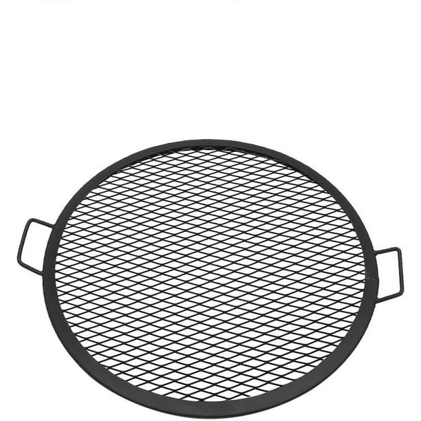 Sunnydaze X Marks Fire Pit Cooking, Open Fire Pit Grill Grate