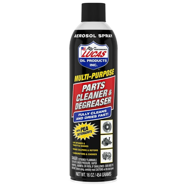 LUCAS MULTIPURPOSE PARTS CLEANER 16 OZ.
