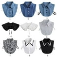 thumbnail image 2 of Fashion Detachable Vintage Classic Lapel Clothes Accessories Shirt Fake Collar Blouse False Collar 7, 2 of 8