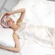 thumbnail image 2 of 1Pc, 19 Momme PINK Mulberry Silk Sleeping Cap For Women Hair Care, Natural Silk Night Cap With Elastic Hold On Head, 2 of 4