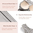 thumbnail image 5 of FITVALEN Tank Tops for Women Basic Camisole with Built in Bra Casual Wide Strap Sleeveless Layer Top 3 PACK, 5 of 7