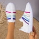 thumbnail image 2 of Zapatillas deportivas de mujer, de malla de color liso, transpirables, cómodas, informales y ligeras, para correr, 2 of 9