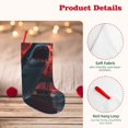 thumbnail image 4 of KLL Red Moon Shark Sailboat for 18" Christmas Stocking Snowman Xmas Stocking Holiday Christmas Decoration Gifts for Family Kids, 4 of 8
