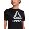 thumbnail image 4 of Reebok Boy's Athletic Short Sleeve T-Shirt & Short, 2-Piece Set, Sizes 4-18, 4 of 9