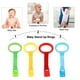 thumbnail image 4 of WORGEOUS 8PCS Bebé Aprendizaje Pie Cuna Anillo colgante Cuna Anillo de tracción de mano para niños pequeños, 4 of 9