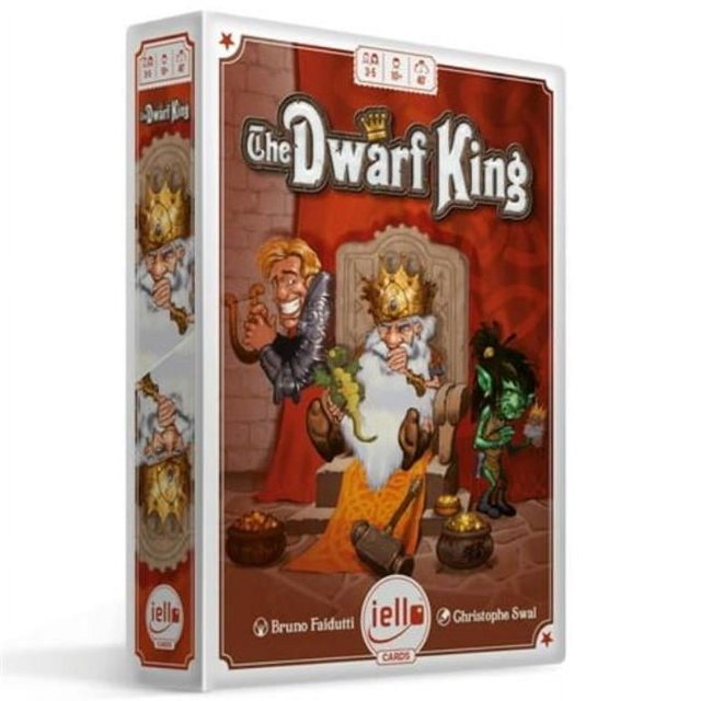 Iello IEL51901 Dwarf King - Trick-Taking Ever-Changing Winning Conditions Family Card Game