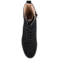 thumbnail image 4 of Brinley Co. Womens Lace-Up Combat Boot, 4 of 6