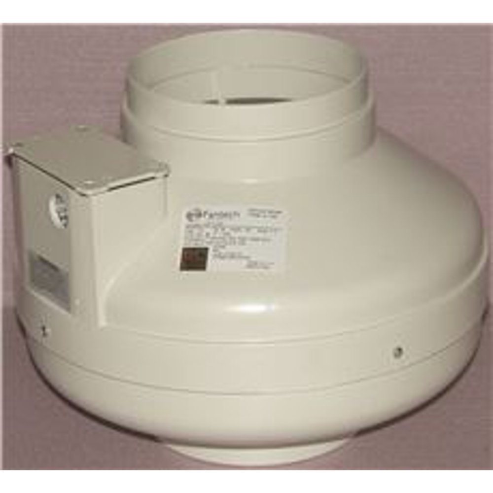 Fantech Radon Fan 6 In. Duct, 344 Cfm