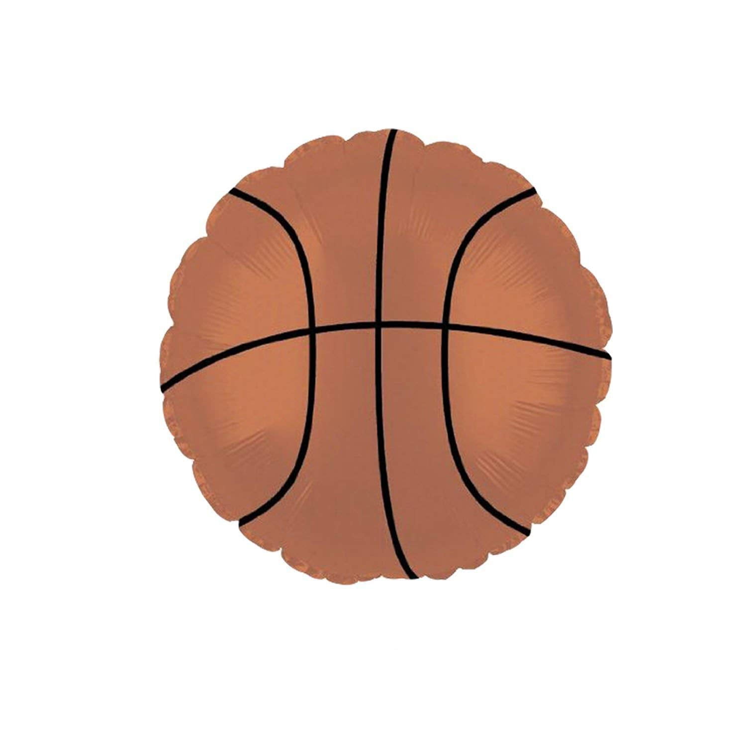 Basketball Balloon (18 Inch Mylar) Pkg/1