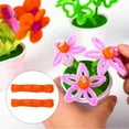 thumbnail image 3 of 200pcs Twistable Stems Twisted Stick Crafted Handmade Bendable Plush Sticks, 3 of 9