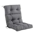 thumbnail image 2 of LOVIVER Coussin de Siège Extérieur pour Meubles de Patio Intérieur Gris Foncé, 2 of 8
