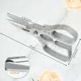 thumbnail image 2 of Astercook Kitchen Scissors for Food, Kitchen Shears Heavy Duty with Metal Handle, All Purpose Kitchen Scissors for Poultry, Vegetables & Herbs, Durable and Ergonomic Design, Dishwasher Safe, 2 of 8