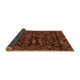 thumbnail image 2 of Ahgly Company Indoor Rectangle Abstract Brown Modern Area Rugs, 5' x 7', 2 of 4