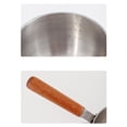 thumbnail image 6 of yotijay Milk Pan Cooking Boiling Pot Noodles Pasta Universal Long Handle Multifunctional with lid, 6 of 9