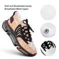 thumbnail image 4 of 2024 Snowman Christmas Tree Elk Women Or Men Lace Up Flat Sneakers Female Mesh Walking Footwear, 4 of 8