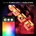 thumbnail image 4 of Philips Hue White and Color Ambiance E12 Bulb, White, 60 Watts, 4 of 6