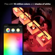 Philips Hue White and Color Ambiance E12 Bulb, White, 60 Watts